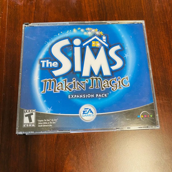 The Sims Makin Magic Expansion Pack PC Game includes case - Picture 1 of 4